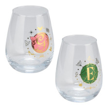 Set de 2 vasos cristal Wicked